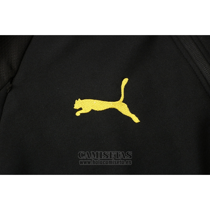 Chandal con Capucha del Borussia Dortmund 2021-2022 Negro